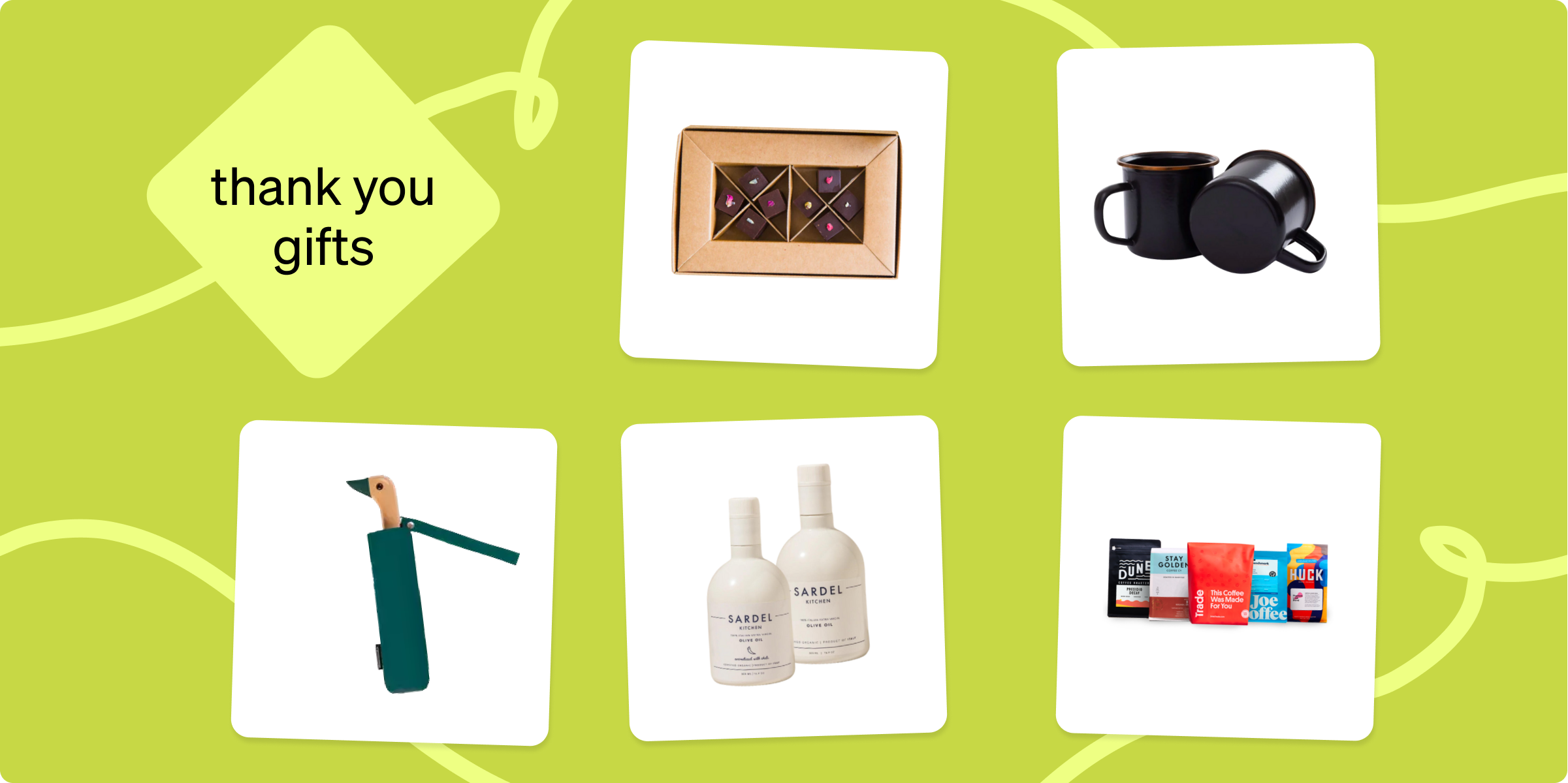 25 corporate thank you gifts that can easily be personalized (+thank